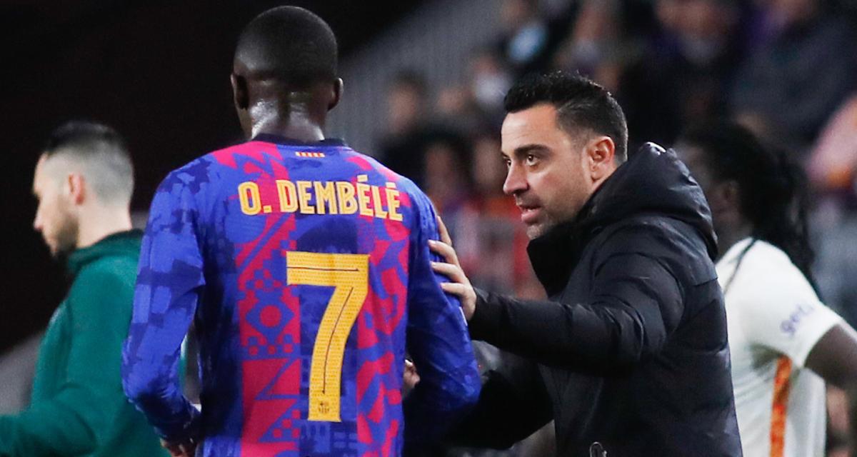 You are currently viewing FC Barcelone : Les mots forts de Xavi à Ousmane Dembélé.