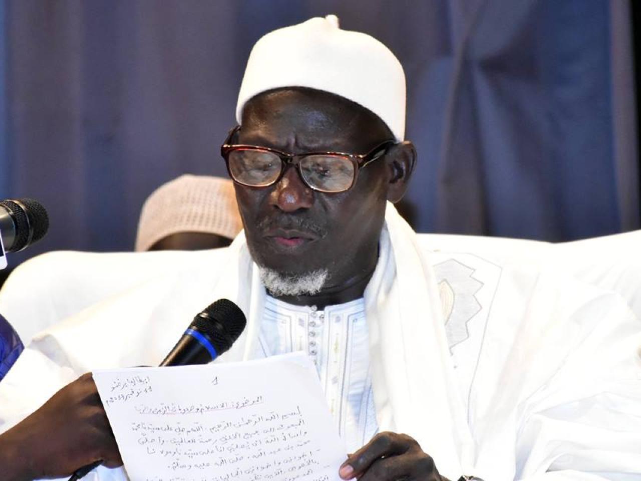 You are currently viewing Décès de Moustapha Guèye, Président de l’Association des imams et Oulémas du Sénégal.