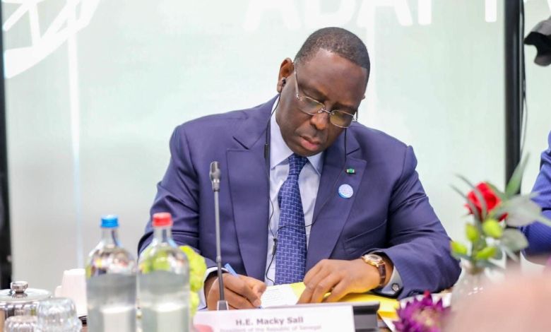 You are currently viewing Changement climatique: Macky Sall évoque l’urgence de sauver l’Afrique.