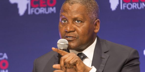 You are currently viewing Directeur Général Dangote: “Quand l’Etat bloque le prix du ciment, cela (ne profite) pas aux consommateurs…”.