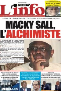 Lire la suite à propos de l’article Une des journaux du vendredi 23 septembre 2022