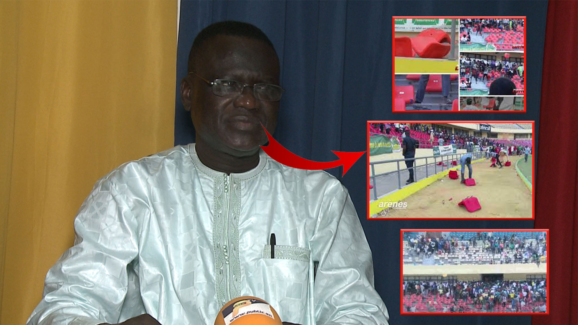 You are currently viewing  Bira Sène : « Les supporters des lutteurs sont indisciplinés ».