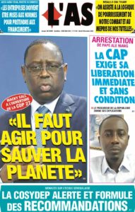 Lire la suite à propos de l’article Une des journaux du mardi 08 novembre 2022