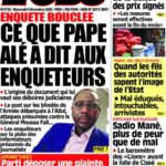 Lire la suite à propos de l’article Une des journaux du mercredi 09 novembre 2022