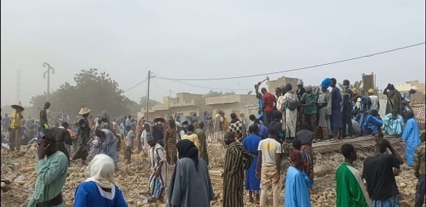 You are currently viewing Démolition du Marché Gare Bou Maq à Touba.