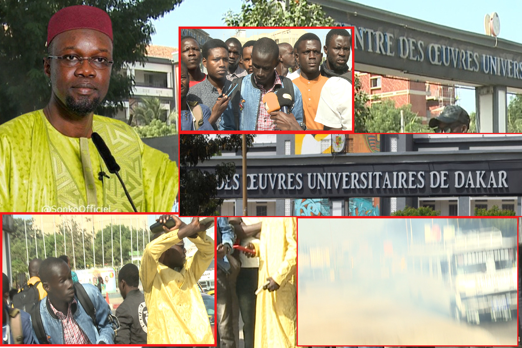 You are currently viewing Point de presse : Les étudiants PASTEF- Ucad menacent.