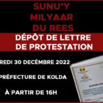 Lire la suite à propos de l’article LE PRÉFET DE KOLDA INTERDIT LE RASSEMBLEMENT DES FORCES VIVES DE KOLDA