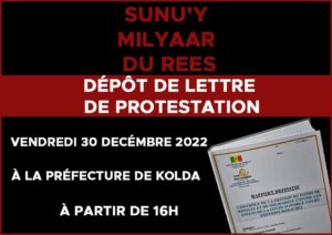 Lire la suite à propos de l’article LE PRÉFET DE KOLDA INTERDIT LE RASSEMBLEMENT DES FORCES VIVES DE KOLDA