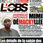Lire la suite à propos de l’article Une des journaux du mercredi 25 janvier 2023