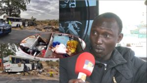 Lire la suite à propos de l’article Recrudescence des accidents : le fort message de ce conducteur de bus au président Macky Sall
