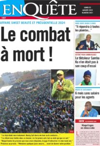 Lire la suite à propos de l’article Une des journaux du lundi 23 janvier 2023