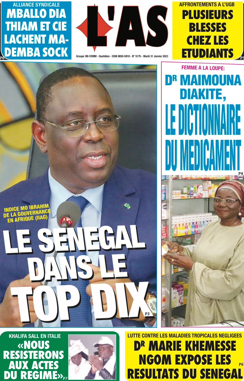 You are currently viewing Une des journaux du mardi 31 janvier 2023
