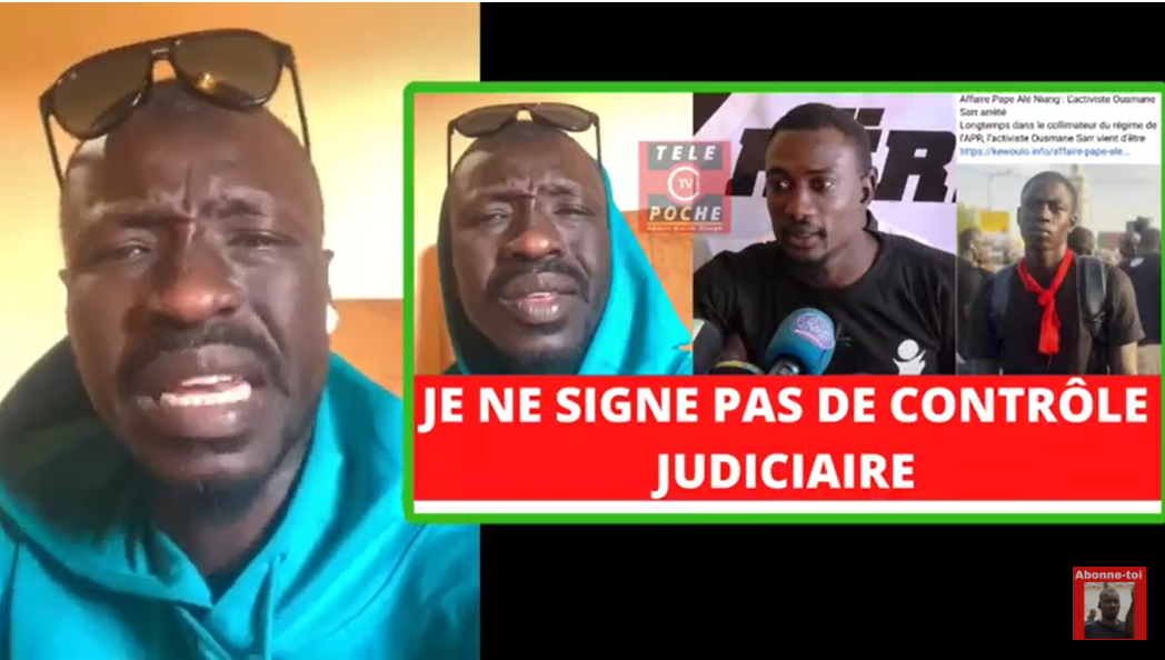 You are currently viewing La première réaction de Abdou Karim Guèye après sa libération (Vidéo)