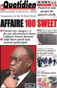 Lire la suite à propos de l’article Une des journaux du mardi 14 février 2023