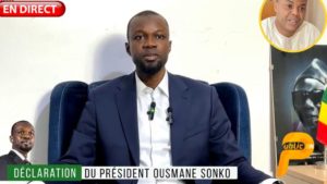 Lire la suite à propos de l’article Suivez en direct la déclaration de Ousmane Sonko