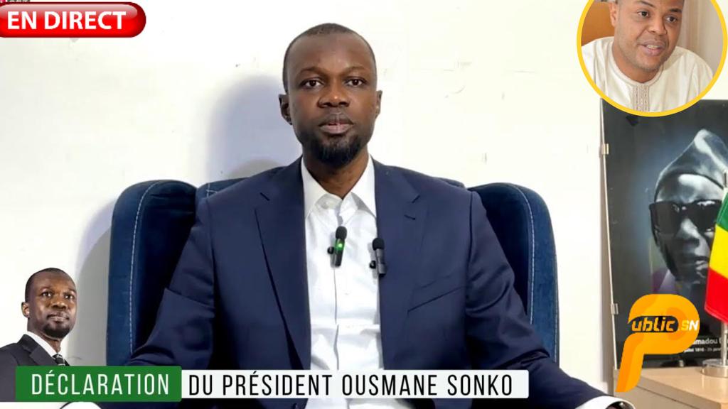 You are currently viewing Suivez en direct la déclaration de Ousmane Sonko