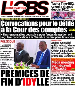 Lire la suite à propos de l’article PUBLIC MATIN De Ce Venvredi,Unes De Nos Quotidiens Nationaux