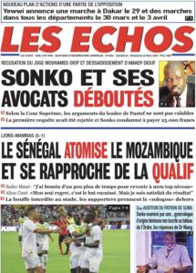 Lire la suite à propos de l’article Une des journaux du samedi 25 mars 2023