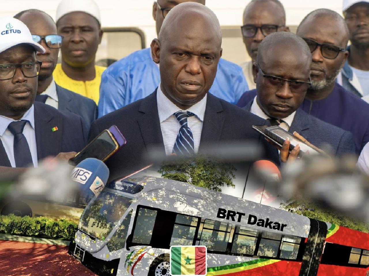 Lire la suite à propos de l’article Mansour Faye :  Les travaux du BRT pourraient être livrés entre octobre et décembre »