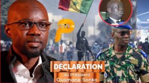 Lire la suite à propos de l’article Suivez en direct la déclaration de Ousmane Sonko (Vidéo)
