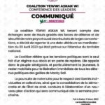 Lire la suite à propos de l’article Manifestations de Yewwi Askanwi : Des voix s’insurgent contre l’implication des Armées