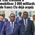 Lire la suite à propos de l’article Une des journaux du samedi 08 avril 2023