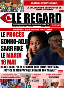 Lire la suite à propos de l’article Une des journaux du samedi 29 avril 2023