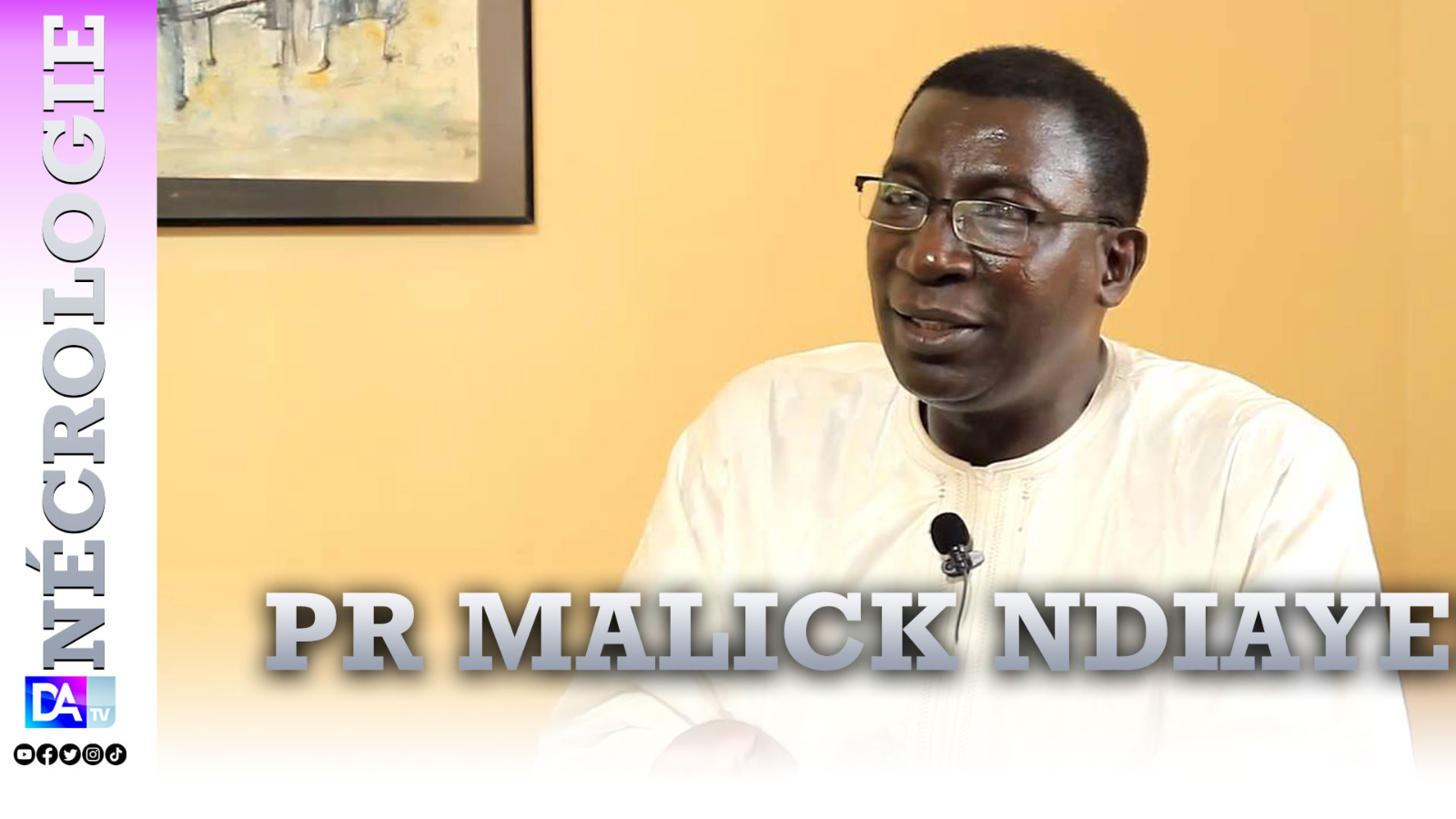 You are currently viewing Le monde universitaire en deuil : Le Professeur Malick Ndiaye n’est plus