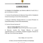Lire la suite à propos de l’article Abdoulaye Daouda Diallo, nouveau président du Conseil Économique, Social et Environnemental (CESE)