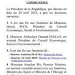 Lire la suite à propos de l’article Politique : Sports et  l’Élevage, Amadou Ba Premier ministre assure l’intérim