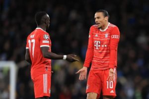 Lire la suite à propos de l’article Bayern Munich : Sadio Mané a frappé Leroy Sané après la défaite à City