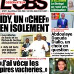 Lire la suite à propos de l’article Une des journaux du mardi 25 avril 2023