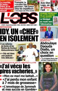 Lire la suite à propos de l’article Une des journaux du mardi 25 avril 2023