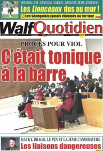 Lire la suite à propos de l’article Une des journaux du mercredi 24 mai 2023