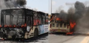Lire la suite à propos de l’article Liberté 6 : Deux bus de Dakar Dem Dikk ont été  brûlés