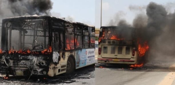 You are currently viewing Liberté 6 : Deux bus de Dakar Dem Dikk ont été  brûlés
