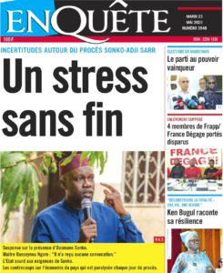 Lire la suite à propos de l’article Une des journaux du mardi 23 mai 2023