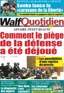 Lire la suite à propos de l’article Une des journaux du jeudi 25 mai 2023