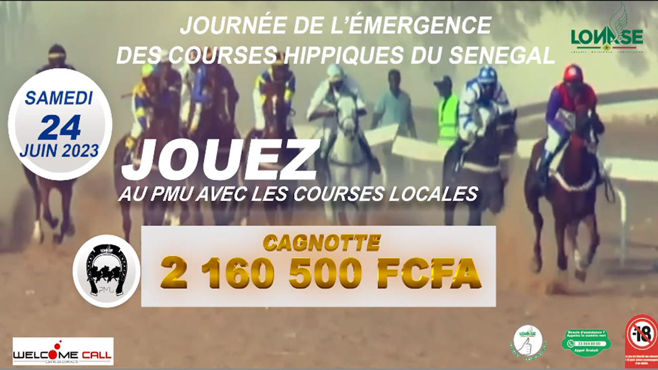 Lire la suite à propos de l’article Journée de l’émergence des Courses hippiques du Sénégal : une cagnotte de 2.160 500 F Cfa