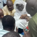 Lire la suite à propos de l’article Touba : Cheikh Niass et Oustaz Assane Diouf reçus par le Khalife Serigne Mountakha (Photos)