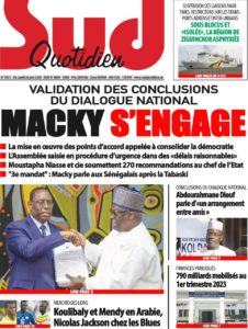 Lire la suite à propos de l’article Une des journaux du lundi 26 juin 2023