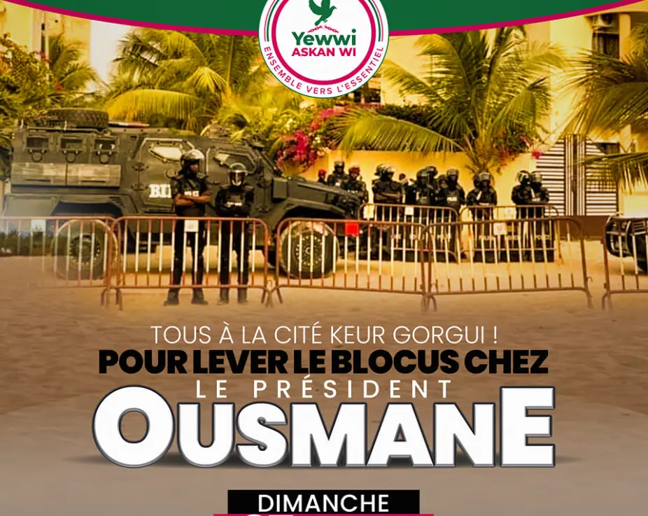 You are currently viewing Bloqué à la cité Keur Gorgui  : « Yewwi Askan Wi maintient son appel à la mobilisation », El Malick Ndiaye (Pastef)
