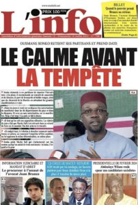 Lire la suite à propos de l’article Une des journaux du samedi 15 juillet 2023