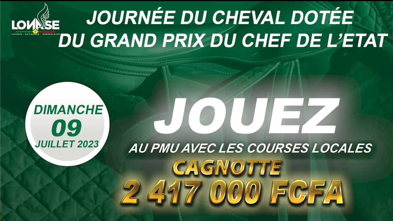 You are currently viewing LONASE : Journée du cheval dotée du Grand Prix du Chef de l&rsquo;Etat ce 09 juillet à Thiès