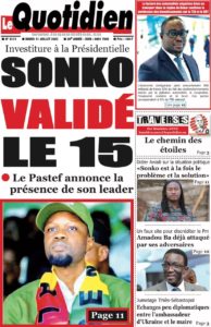 Lire la suite à propos de l’article Une des journaux du mardi 11 juillet 2023