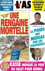Lire la suite à propos de l’article Une des journaux du jeudi 27 juillet 2023