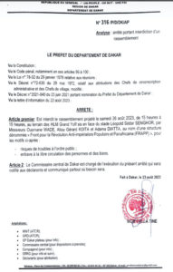 Lire la suite à propos de l’article Le préfet interdit la manifestation de Frapp prévue ce weekend
