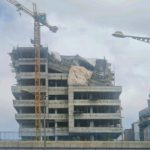 Lire la suite à propos de l’article Alerte Image sur la VDN: effondrement du toit d’un immeuble en construction