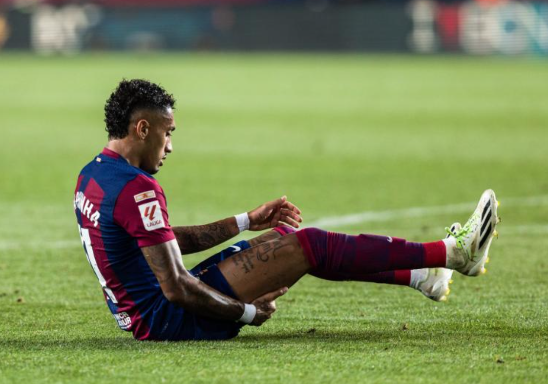 You are currently viewing Raphinha (Barcelone) absent plusieurs semaines