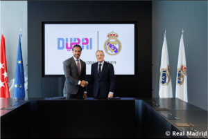 Lire la suite à propos de l’article Dubaï nouveau sponsor du Real Madrid. Et bientôt un parc d’attraction